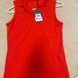 G/FORE Vibrant Red XS Shirt NWT